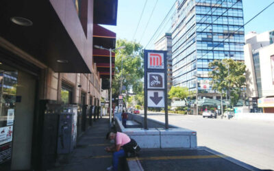 Mexiko-Stadt: Ikonografie des öffentlichen Verkehrs